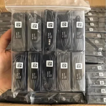 10шт Наушники EO-IG955 3,5 мм Наушники-вкладыши С Проводным Микрофоном Гарнитура Для Samsung Galaxy S10 S9 S8 XiaoMi HuaWei проводные наушники