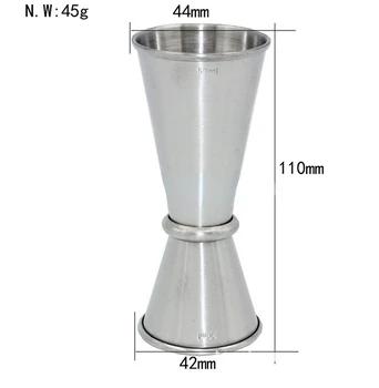 Инструменты для измерения стержней набор мерных стаканов из нержавеющей стали 20 50 мл