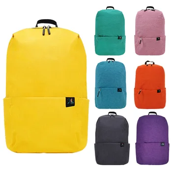 Детский рюкзак Модный повседневный студенческий рюкзак Легкий однотонный для мальчиков и девочек Новая школьная сумка