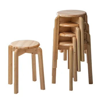 Деревянная табуретная мебель, Компактная мебель, Табурет, стул, Деревянная мебель для дома, Бесплатная доставка