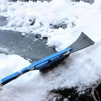 Лопата для уборки снега Противообледенительный инструмент Нескользящее окно широкого применения Лопата для уборки снега на лобовом стекле Щетка для снега Удобный захват