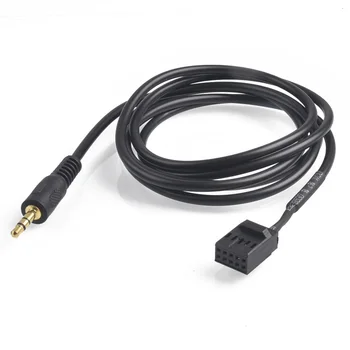 Автомобильный входной кабель AUX In Кабель-адаптер для CD-чейнджера 3,5 мм разъем для BMW E46 aux 10pin для телефона MP4 MP3