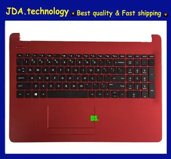 Новый для HP 15-BS 15T-BR 15Q-BU 15T-BS 15-BW 250 255 G6 TPN-C129 C130 15-bs012cy Упор для рук, верхняя крышка клавиатуры США, красный