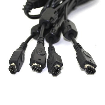 100шт 1,5 м Высококачественный кабель для подключения 4 плееров для Gameboy Advanced SP для GBA SP для GBA оптовик с завода