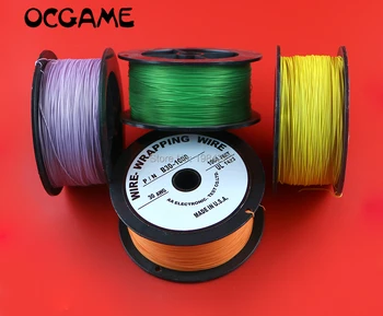 OCGAME многоцветный кабель для сварки печатных плат, гибкий провод 30AWG, обмотка проволокой 1000 футов