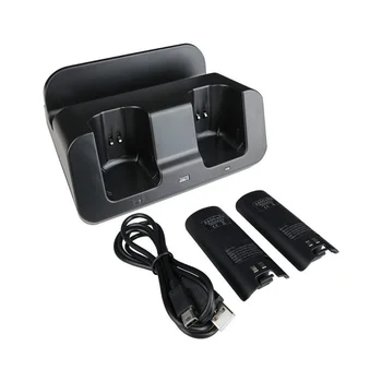Умная зарядная станция-док-станция для геймпада Wii U A9LC (черный)