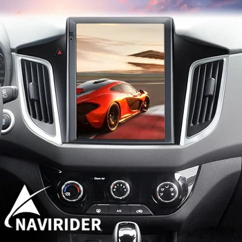 Автомобильный Мультимедийный видеоплеер с экраном Tesla 10,4 дюйма, радио 2 Din для Hyundai Creta 2017 Android 13 GPS CARPLAY Стерео DVD Головное устройство