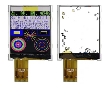 1,77-дюймовый цветной экран с 10PIN/12PIN 262K SPI TFT LCD (плата/без платы) ST7735S Drive IC 128 (RGB) * 160