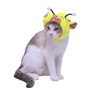 Милый Мультфильм Животных Pet Cap Hat Party Косплей Костюм Кошка Головной Убор Не Выцветающий Одеваются