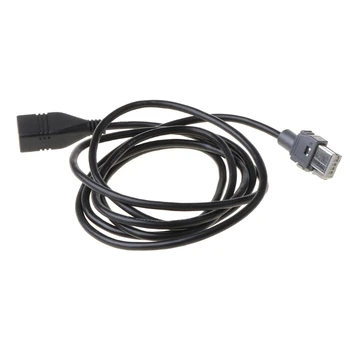 U90C Автомобильный ввод мультимедийных данных, проводная вилка, автомобильный USB-адаптер, USB-кабель, адаптер
