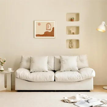 Удобный минималистичный диван для гостиной Nordic Luxury Girl, Современные диваны для гостиной, Двухместный дешевый диван Cama, мебель для дома