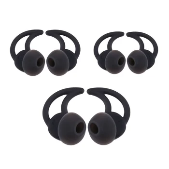 Замените Шумоизоляционные уши на Вытяжной слой Comfort Ears для ушных вкладышей Qc20 QC20i QC30 Soundsport Sie2 Sie2 IE2 Ie3 Черный
