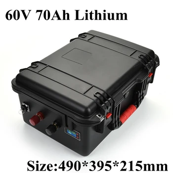 60v 120Ah 70ah литиевая батарея водонепроницаемый электромобиль Скутер 60v 5000w 7000w 9000w мотор + зарядное устройство 10A