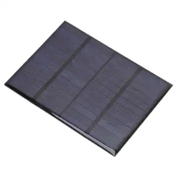 Поликремниевая Солнечная Панель 12V 1.5 W DIY Солнечная Панель Высокой Эффективности для Водяных Насосов