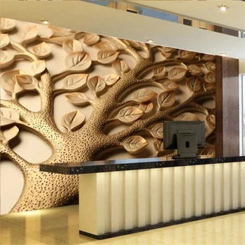 Обои wellyu на заказ 3D Make Money Tree Обои для гостиной обои Фон papel de parede Декоративная роспись 3d обои