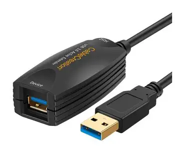 SuperSpeed USB 3.0 Активный удлинительный кабель-ретранслятор Тип A для мужчин и женщин 16 футов 5 м