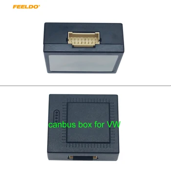 FEELDO 1ШТ Автомобильный Медиаплеер Радио CANBUS BOX для 16-контактного Android Volkswagen Golf 5/6/Polo/Passat/Jetta/Tiguan/Touran/Skoda