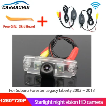 Автомобильная CCD Камера Ночного Видения Резервного Копирования Заднего Вида Парковка Высокое качество RCA Для Subaru Forester Legacy Liberty 2003 ~ 2011 2012 2013