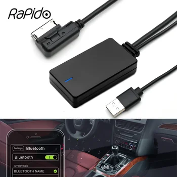 Автомобильный Bluetooth AUX USB Приемник Кабель-Адаптер для Audi A5 8T A6 4F A8 4E Q7 Аудиовход AMI 2G MMI Системный Музыкальный Интерфейс