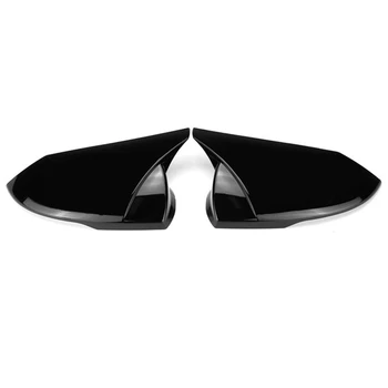 Автомобиль M Style Глянцевый Черный, Накладка на зеркало заднего вида, Рамка, Крышки боковых зеркал заднего вида для Hyundai Elantra 2021 2022