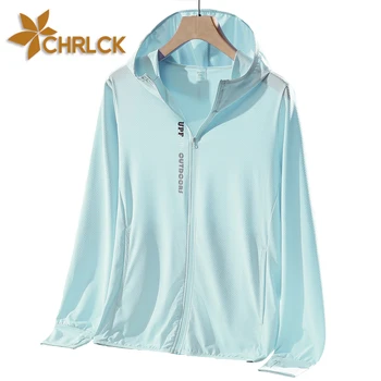CHRLCK Женская походная летняя куртка, женская одежда для кемпинга, треккинга, рыбалки, солнцезащитная одежда, ветровка для спорта на открытом воздухе, пальто с защитой от ультрафиолета