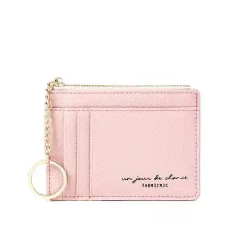 Новый женский кошелек Zero Wallet на молнии, мини-брелок, маленький кошелек, сумка для нескольких карт