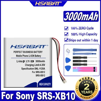 Аккумулятор HSABAT SF-08 3000 мАч для аккумуляторов Sony SRS-XB10 SRS-XB12