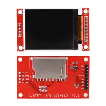 1,8 “SPI TFT ЖК-дисплейный модуль ST7735 128x160 51/AVR /STM32/ARM 8/16-битный TFT ЖК-модуль