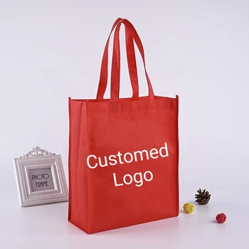 Лот из 500 персонализированных многоразовых нетканых хозяйственных сумок Бюджетные сумки-тоут Различного цвета на выбор с вашим логотипом Бесплатная доставка