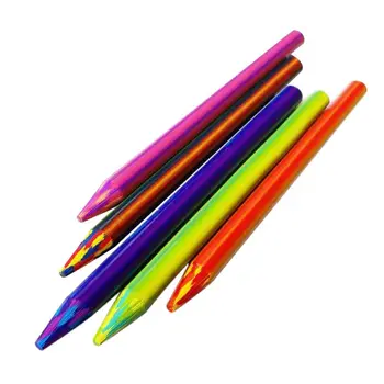 5шт Волшебные радужные карандашные грифели Художественные цветные карандаши с грифелем 5,6 мм для взрослых и детей D5QC