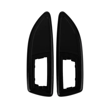 Глянцевая Черная крышка бокового фонаря автомобиля, Крышка бокового габаритного фонаря для Corsa D/VXR H/J Zaf B Corsa E